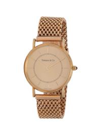 TIFFANY & CO, 14K YELLOW GOLD WATCH