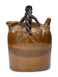 A Rhodenbaugh Stoneware Harvest Jug