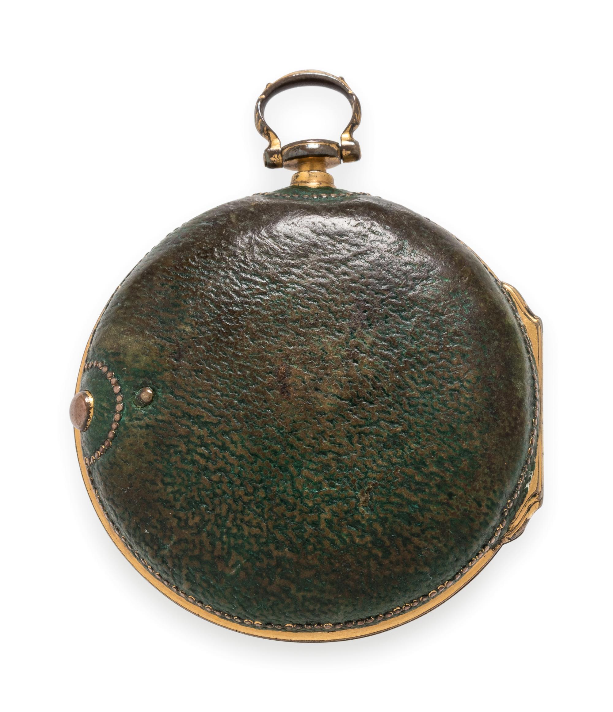 T. Weeks London, Pair Cased Open Face Verge Pocket Watch