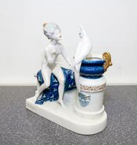 A Rosenthal Porcelain Figural Group Height 6 3/4 x width 6 1/2 inches. — A. OPPEL