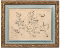 Georges Seurat (French, 1859-1891) - Parthénon (Fragment de la Frise)
