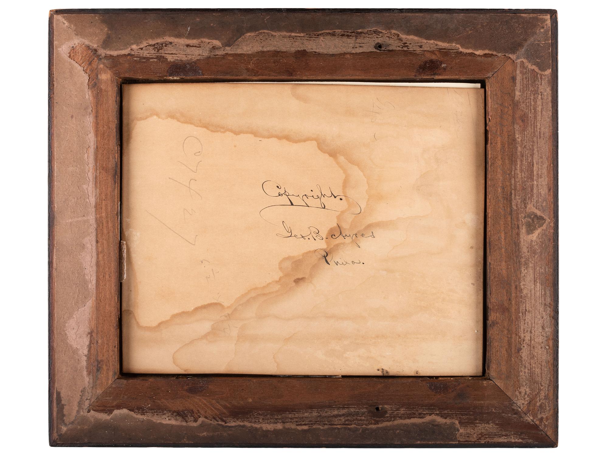 [LINCOLN, Abraham (1809-1865)]. HESLER, Alexander (1823-1895), photographer. Platinum photograph of Abraham Lincoln. George B. Ayers, printer, 1881.