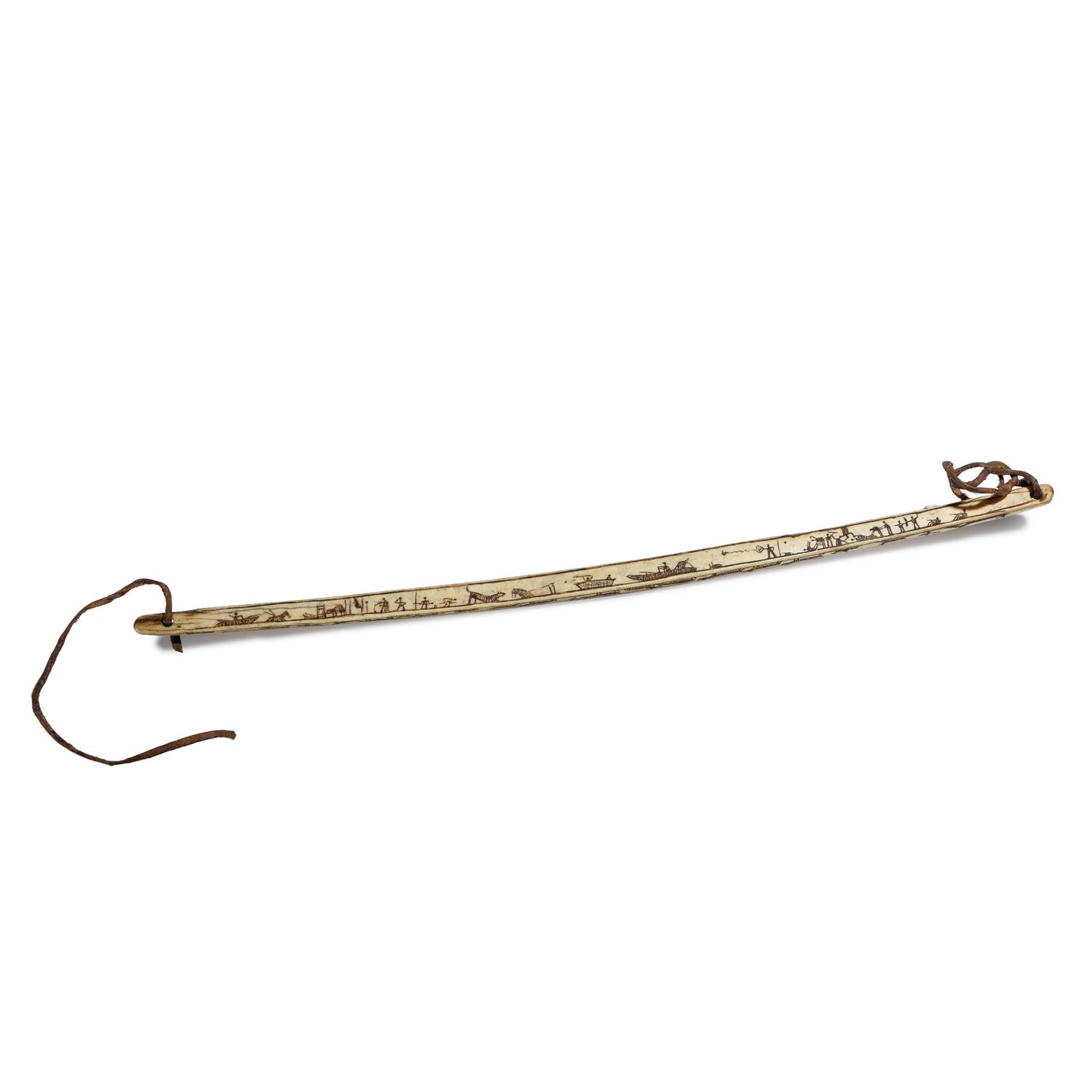 Alaskan Native Decorated Pump Drill