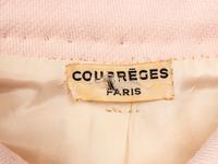 COURRÈGES HAUTE COUTURE, PALE PINK COAT