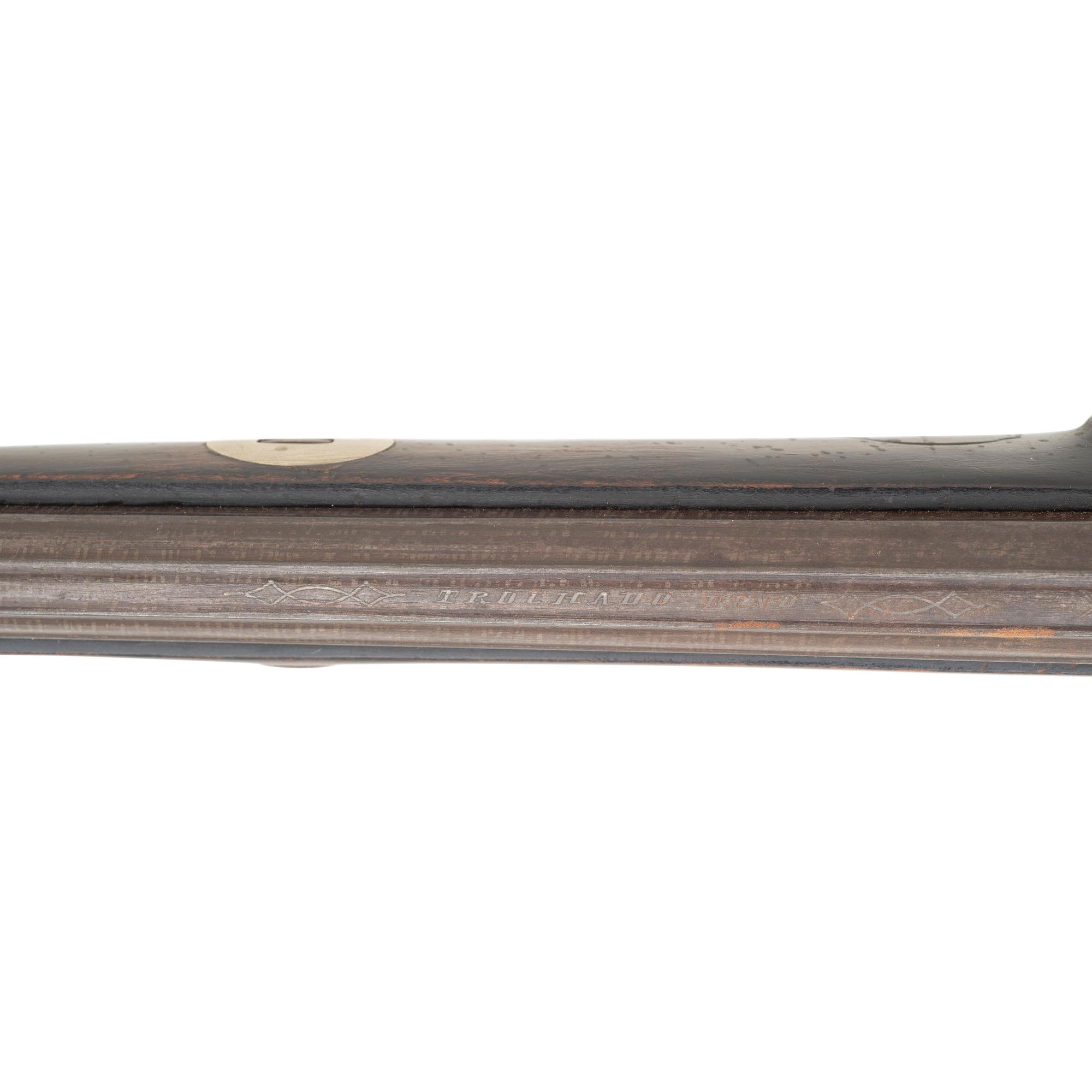 Casa LaPort Percussion Shotgun with Carved Stock