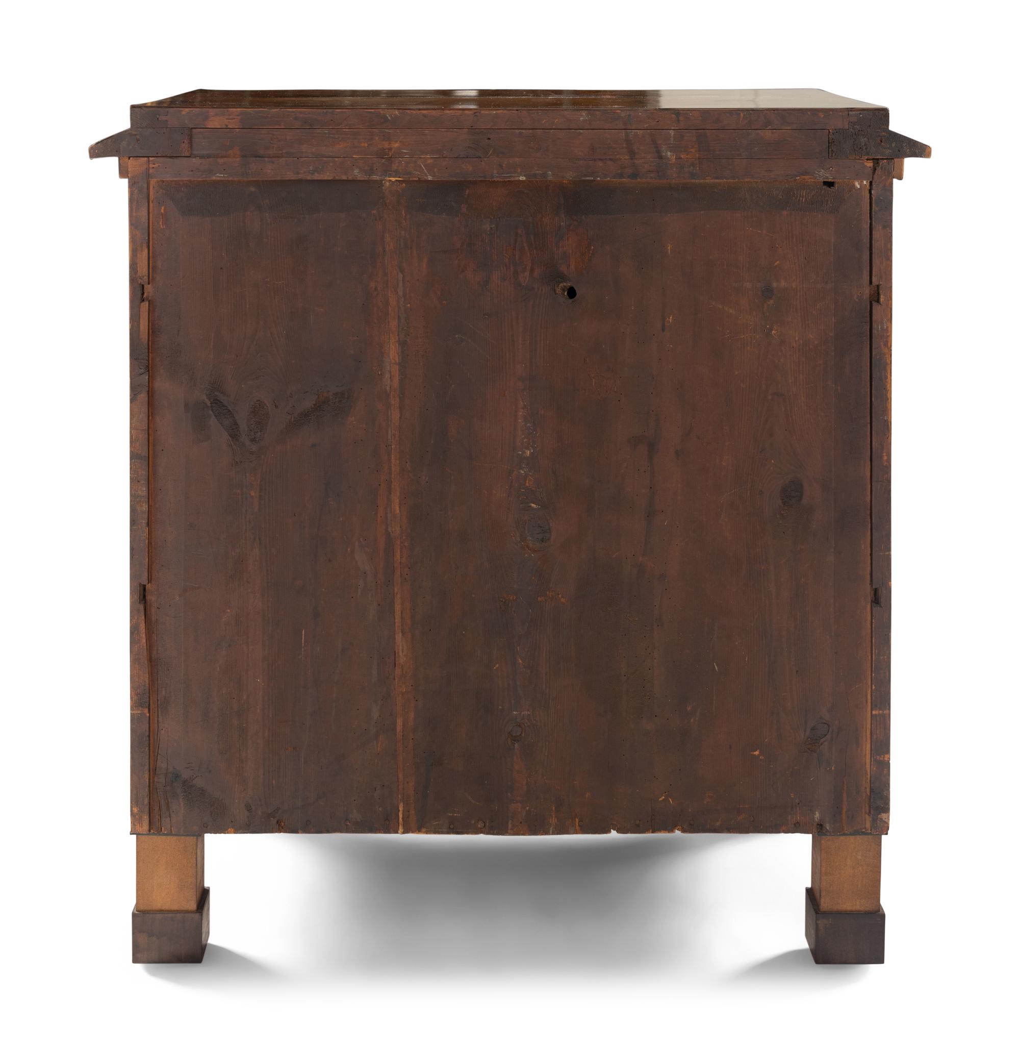 An Empire Walnut Side Cabinet