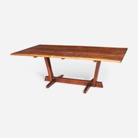 George Nakashima (American, 1905-1990) "Conoid" Dining Table, New Hope, Pennsylvania, 1965