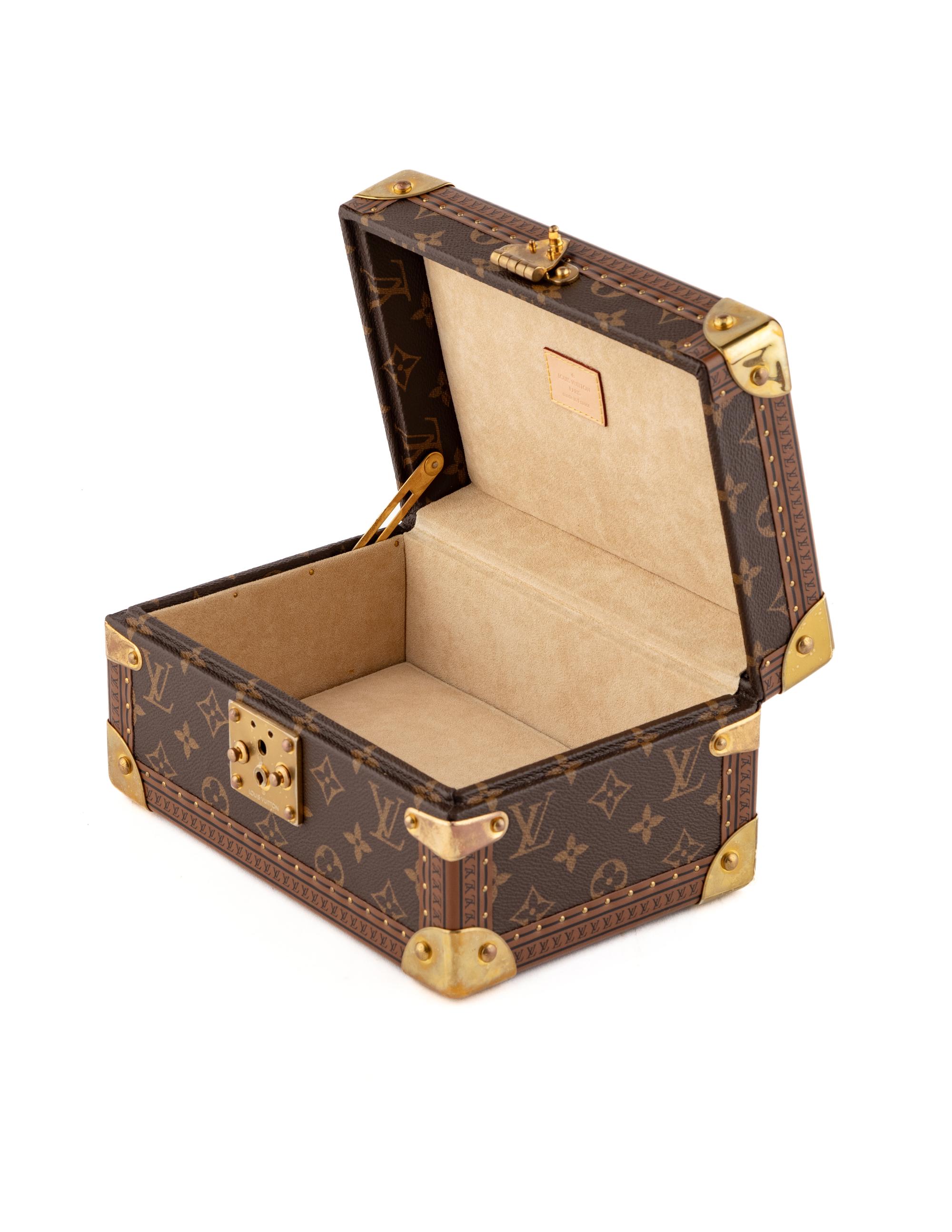LOUIS VUITTON MONOGRAM MINI COFFRET TRÉSOR TRUNK