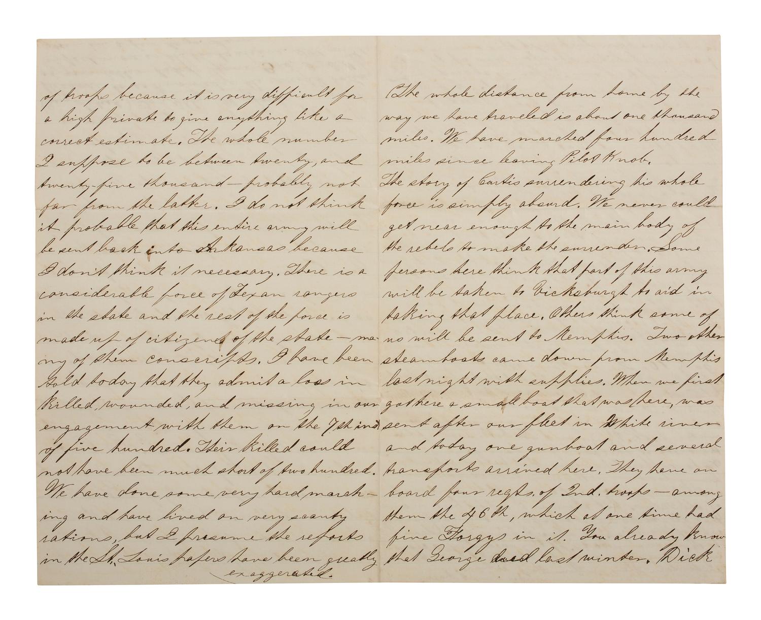 [CIVIL WAR]. Corporal Samuel McKinney Stafford (1837-1922), 16th Ohio Battery, archive including war-date diary and letters.