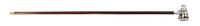 An English Mother-of-Pearl Veneered Monocular Mounted Cane, Aitchison & Co., Height overall 35 7/8 x width of handle open 4 inches.