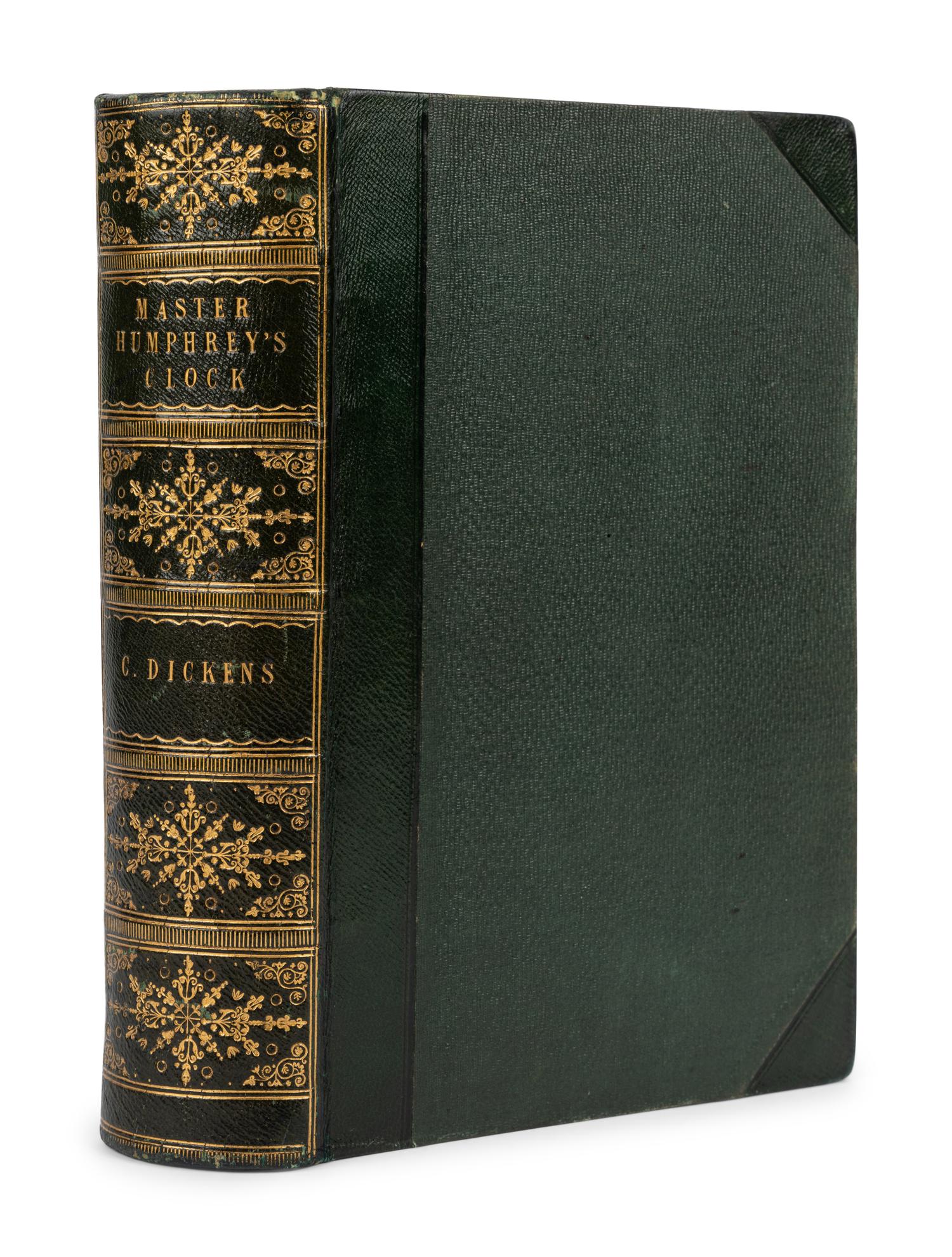 DICKENS, Charles (1812-1870). Master Humphrey's Clock . London: Chapman and Hall, 1840-1841.