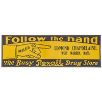 Six Tin and Enamel Advertising Signs