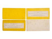 [LINCOLN FUNERAL]. A group of 10 stereoviews capturing the procession and other funerary sights around New York City.