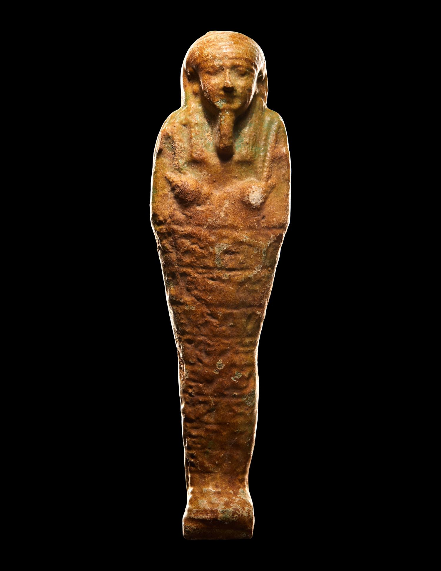Three Egyptian Faience Ushabtis