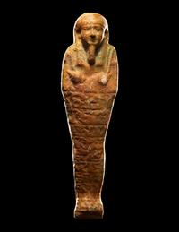 Three Egyptian Faience Ushabtis