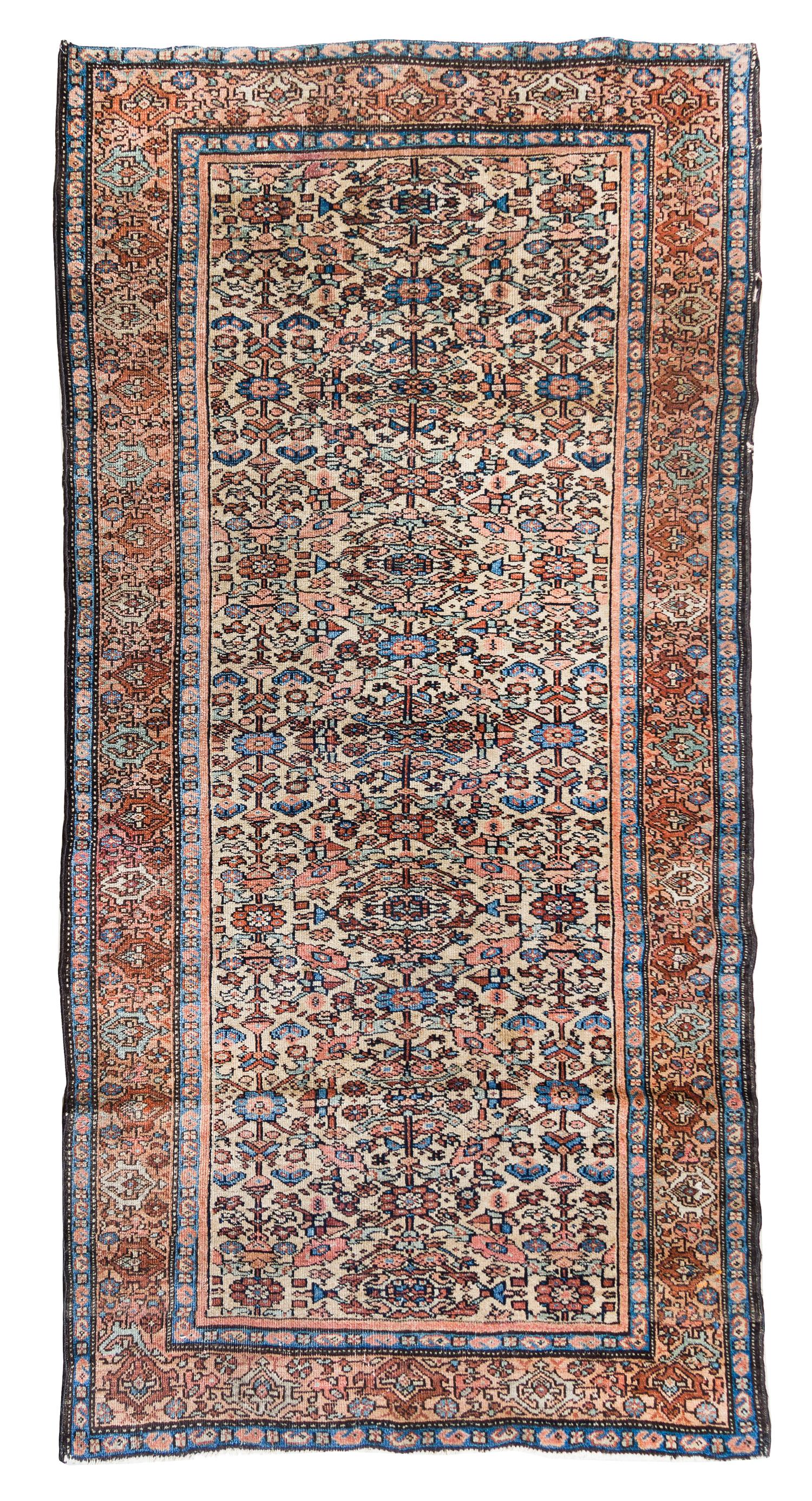 A Bakshayesh Wool Rug 8 feet x 4 feet 2 inches.