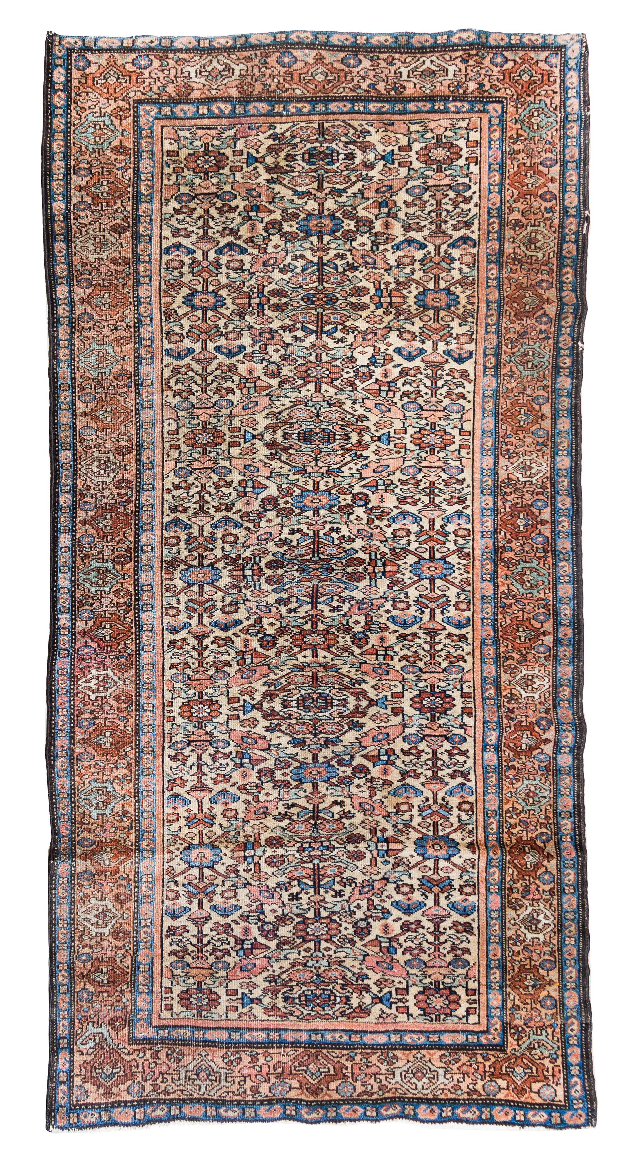 A Bakshayesh Wool Rug 8 feet x 4 feet 2 inches.