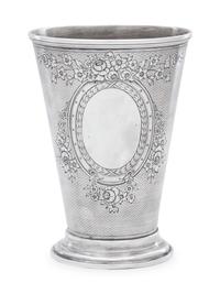 A Russian Silver Beaker