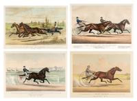 [HORSE RACING SCENES] -- CURRIER and IVES, publishers -- After John Cameron, France & Gates, or Scott Leighton