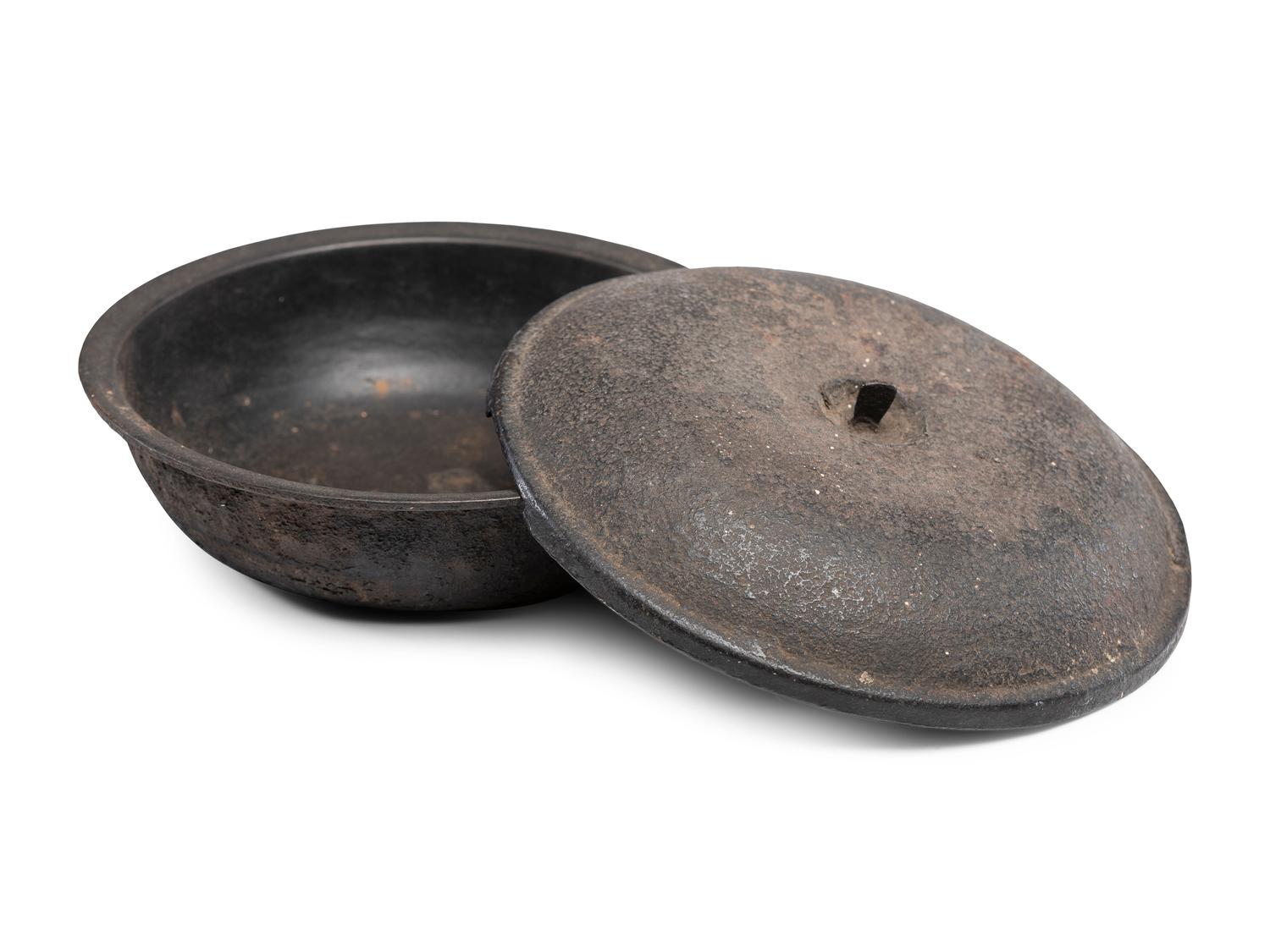 A Group of Iron and Tin Kitchen Wares