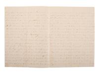[CIVIL WAR]. WOMACK, E. Lockett. Autograph letter signed ("E.L. Womack") as Confederate soldier, Company D, 18th Virginia Infantry, describing the Battle of the Crater during the Siege of Petersburg.