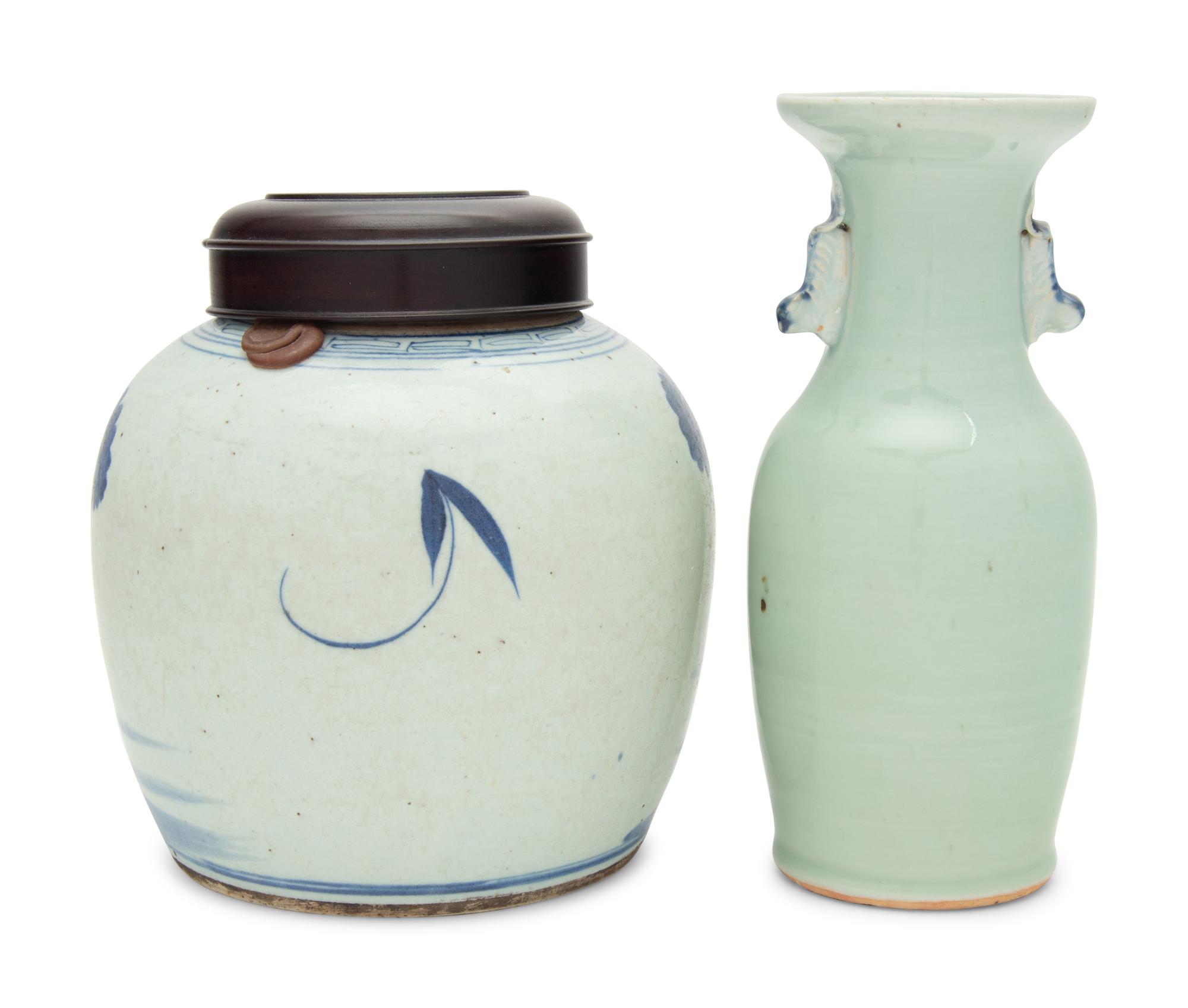 Two Chinese Blue and White 'Boys' Porcelain Wares