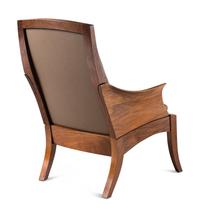 Wing Chair and Ottoman, 2009 Thos. Moser Cabinetmakers, Auburn, Maine
