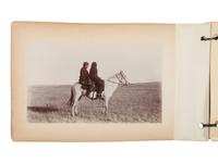 ANDERSON, J.A. (1869-1948), photographer. Unbound album containing 22 photographs of Rosebud Agency, South Dakota, ca 1890s.
