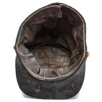 1st Ohio Light Artillery forage cap identified to Joseph Speddy, Battery G, WIA Pulaski, Tennessee.