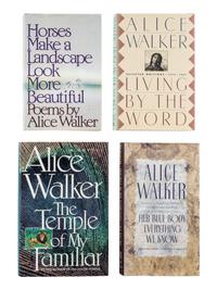 WALKER, Alice (b.1944). A group of 9 works, most SIGNED FIRST EDITIONS, comprising: