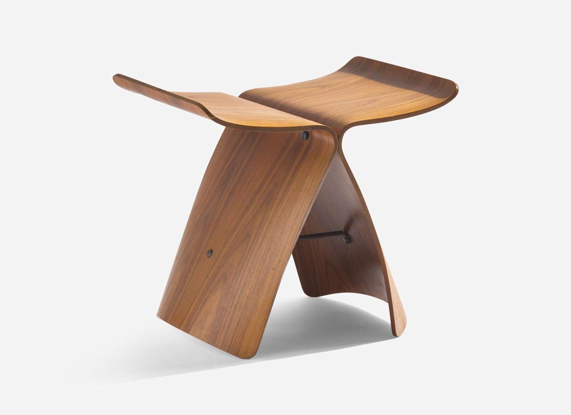 Sori Yanagi, "Butterfly" Stool