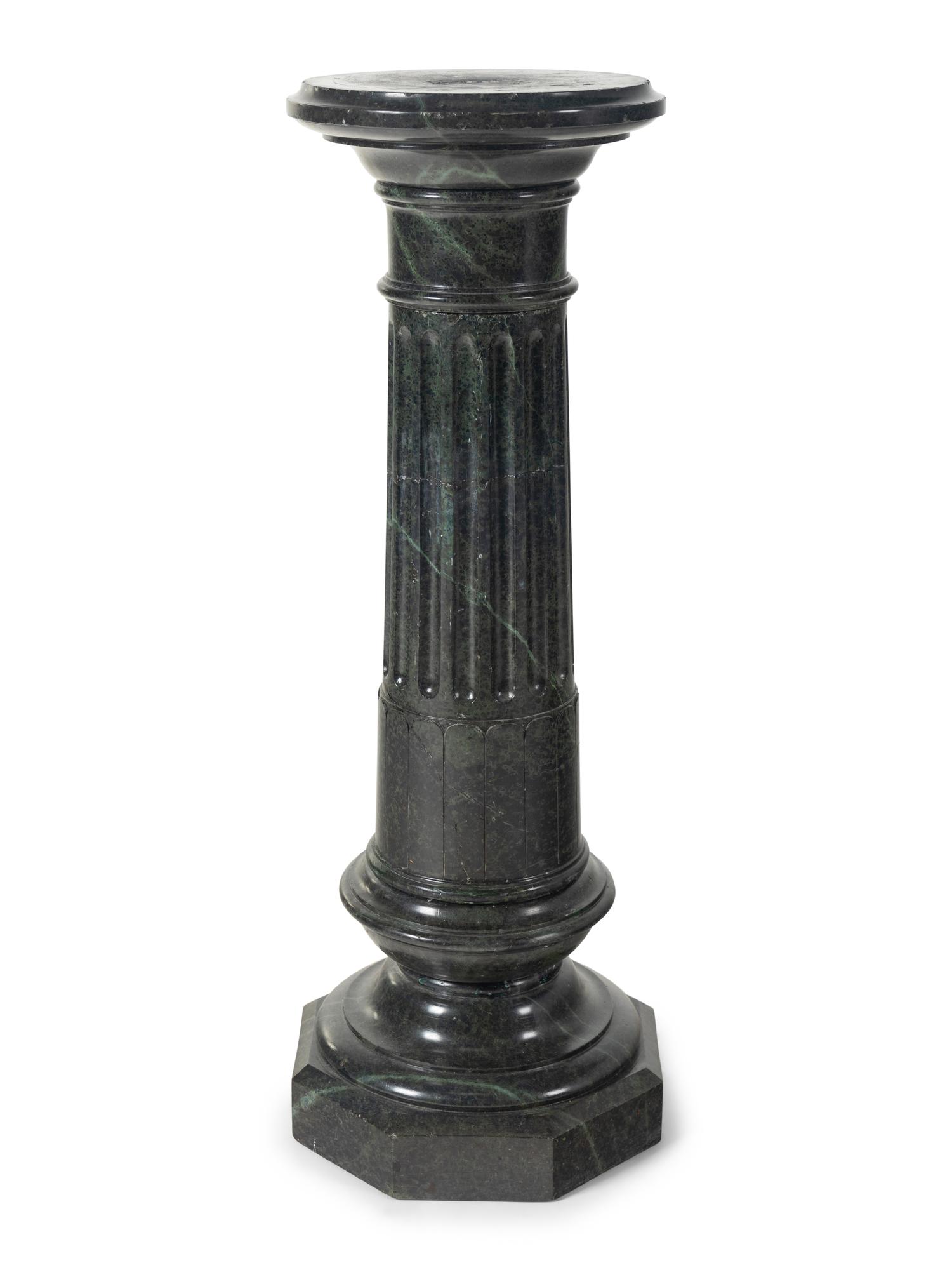A Continental Marble Pedestal