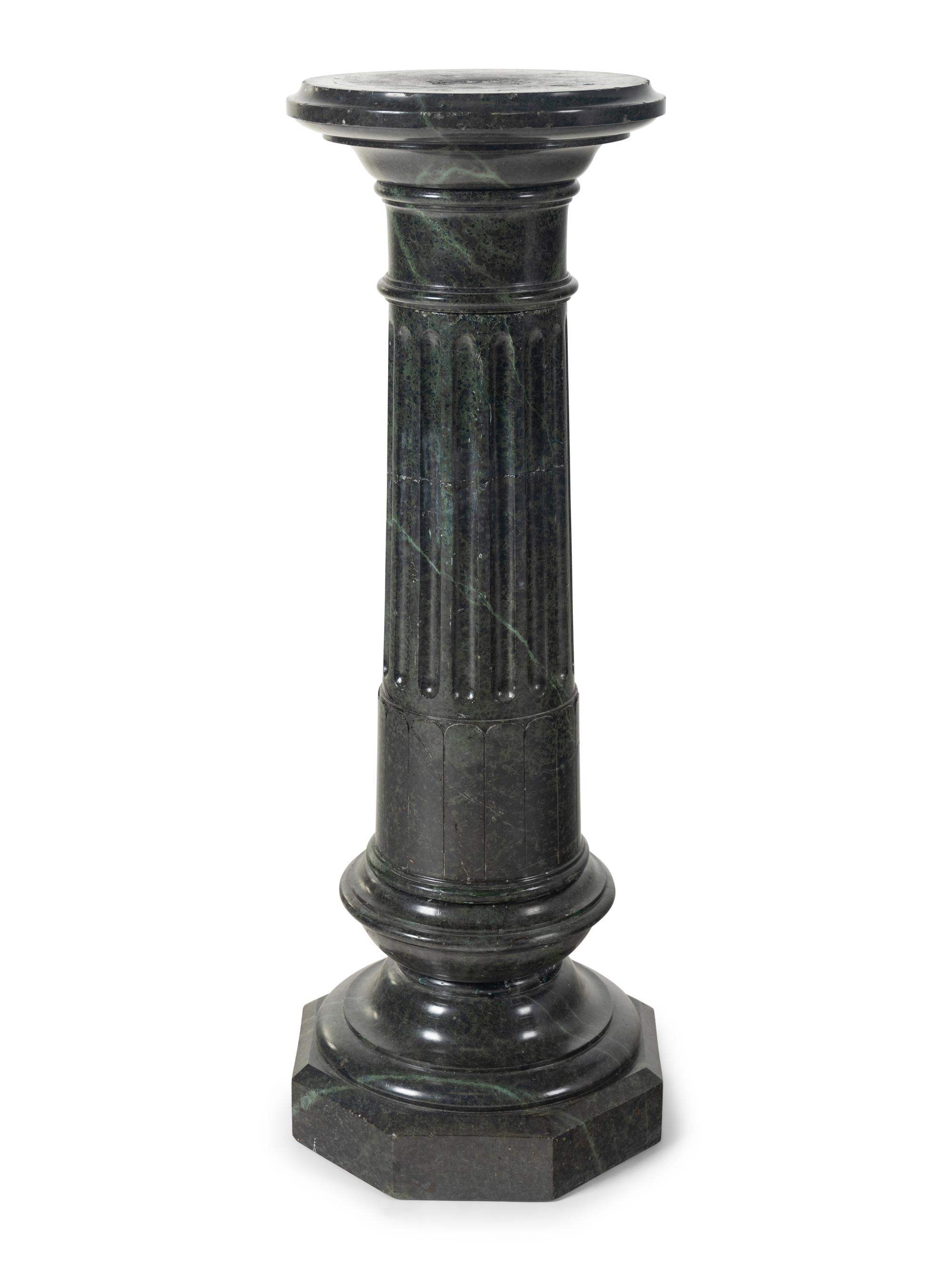 A Continental Marble Pedestal