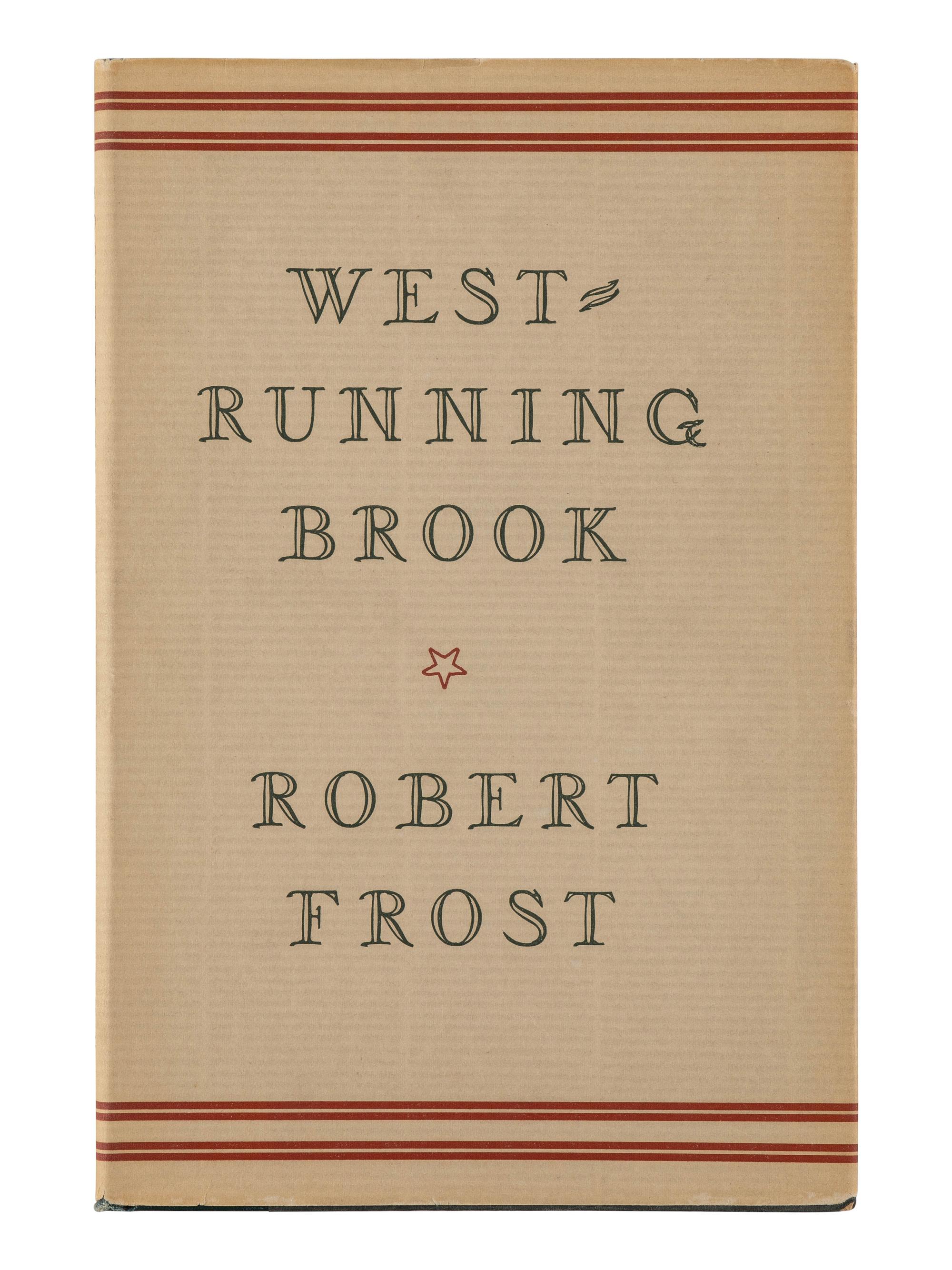 FROST, Robert (1874-1963). A group of 17 works, including: