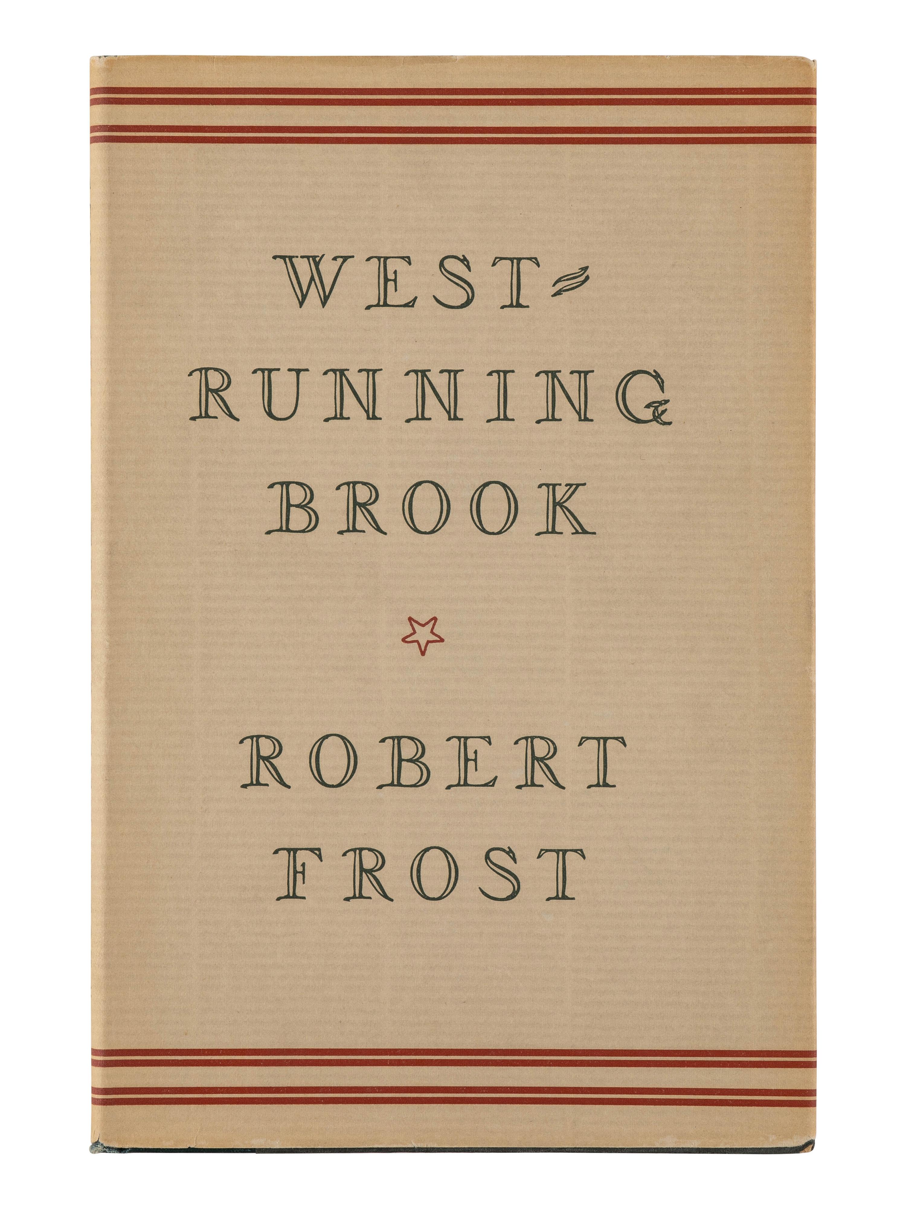 FROST, Robert (1874-1963). A group of 17 works, including: