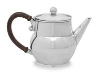 A Mexican Silver Teapot