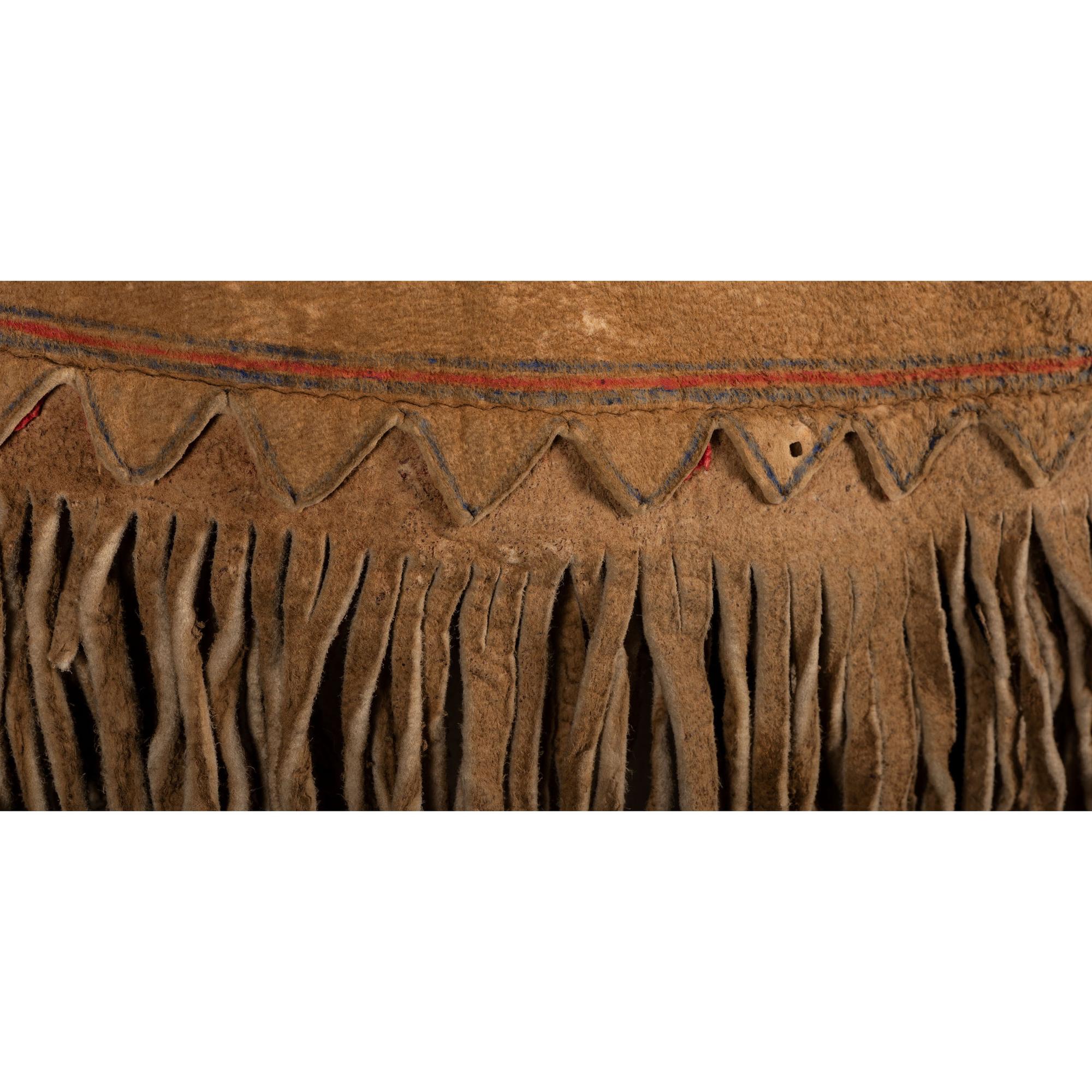 Apache Painted Hide Shirt