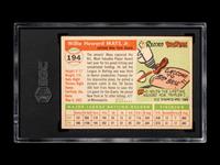 A 1955 Topps Willie Mays Baseball Card No. 194 (SGC Authentic)