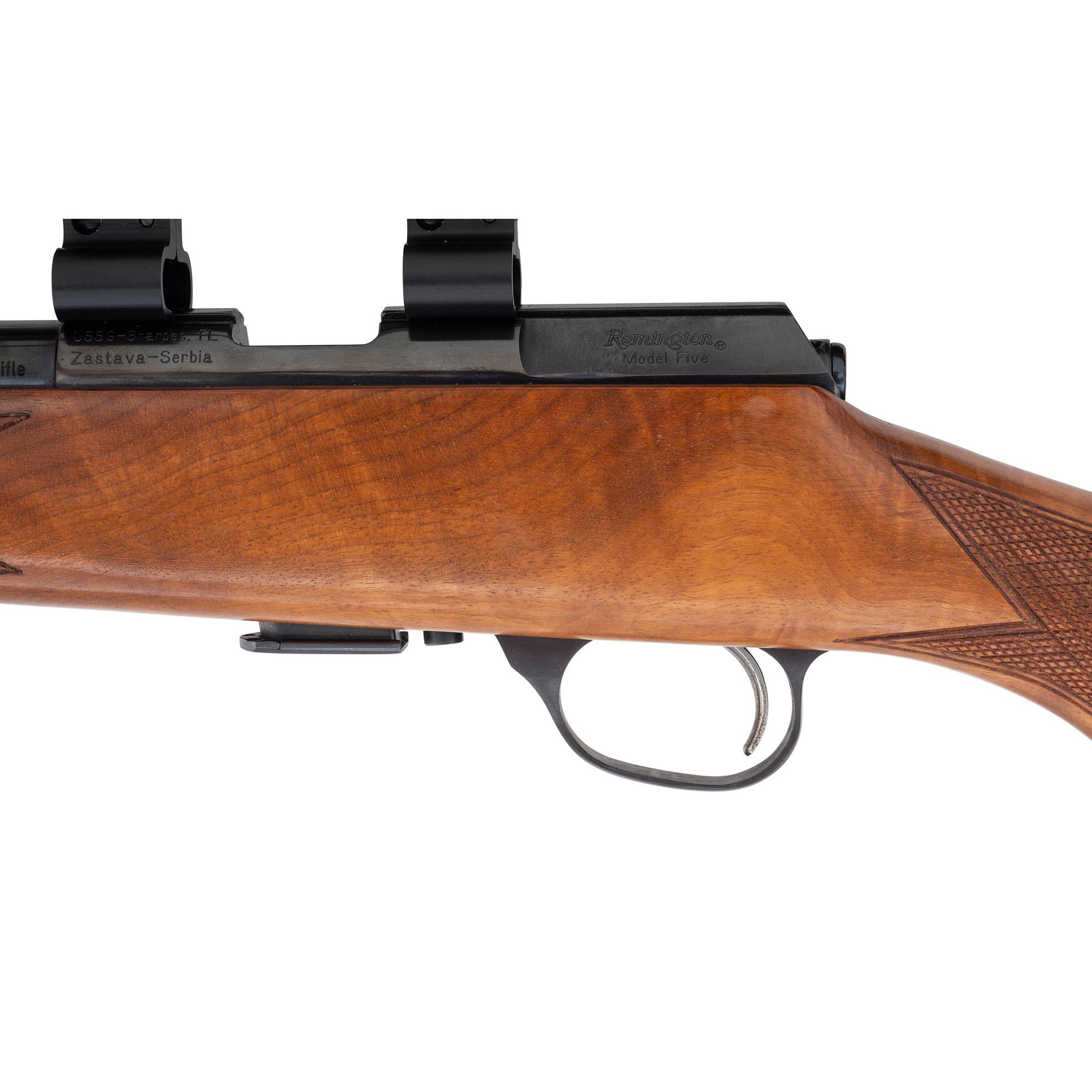* Lot of 2 Bolt Action .22cal Rifles Including: Walther KKJ and Remington Model Five