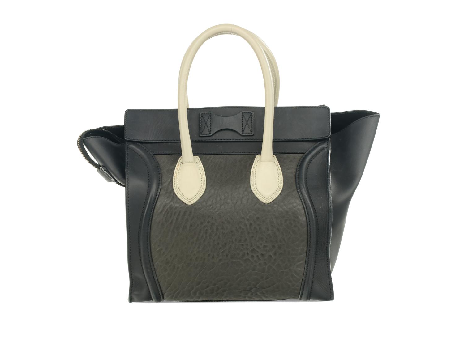 Céline Tri-Color Luggage Tote
