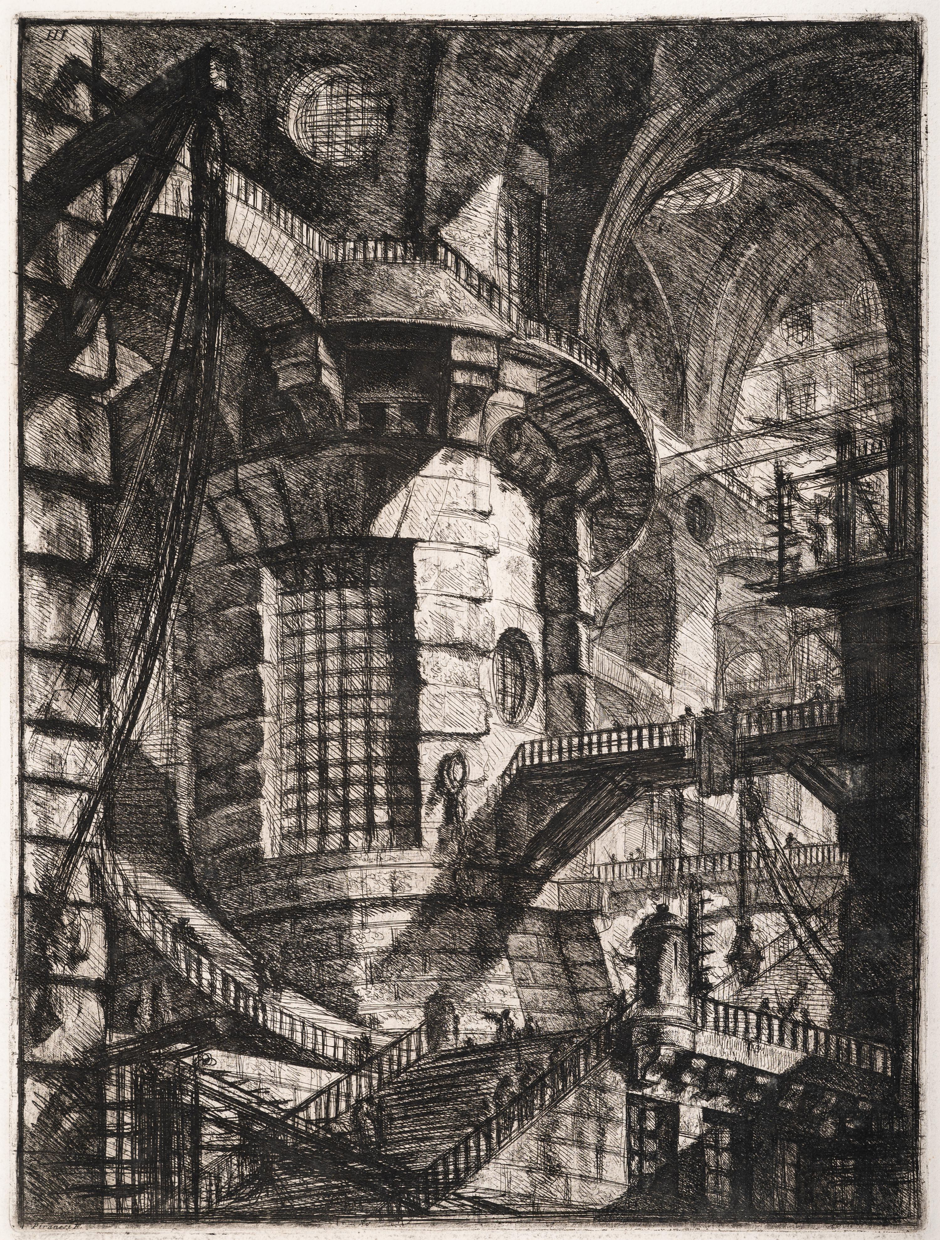 Carceri d'Invenzione (the complete set of 16), 1761