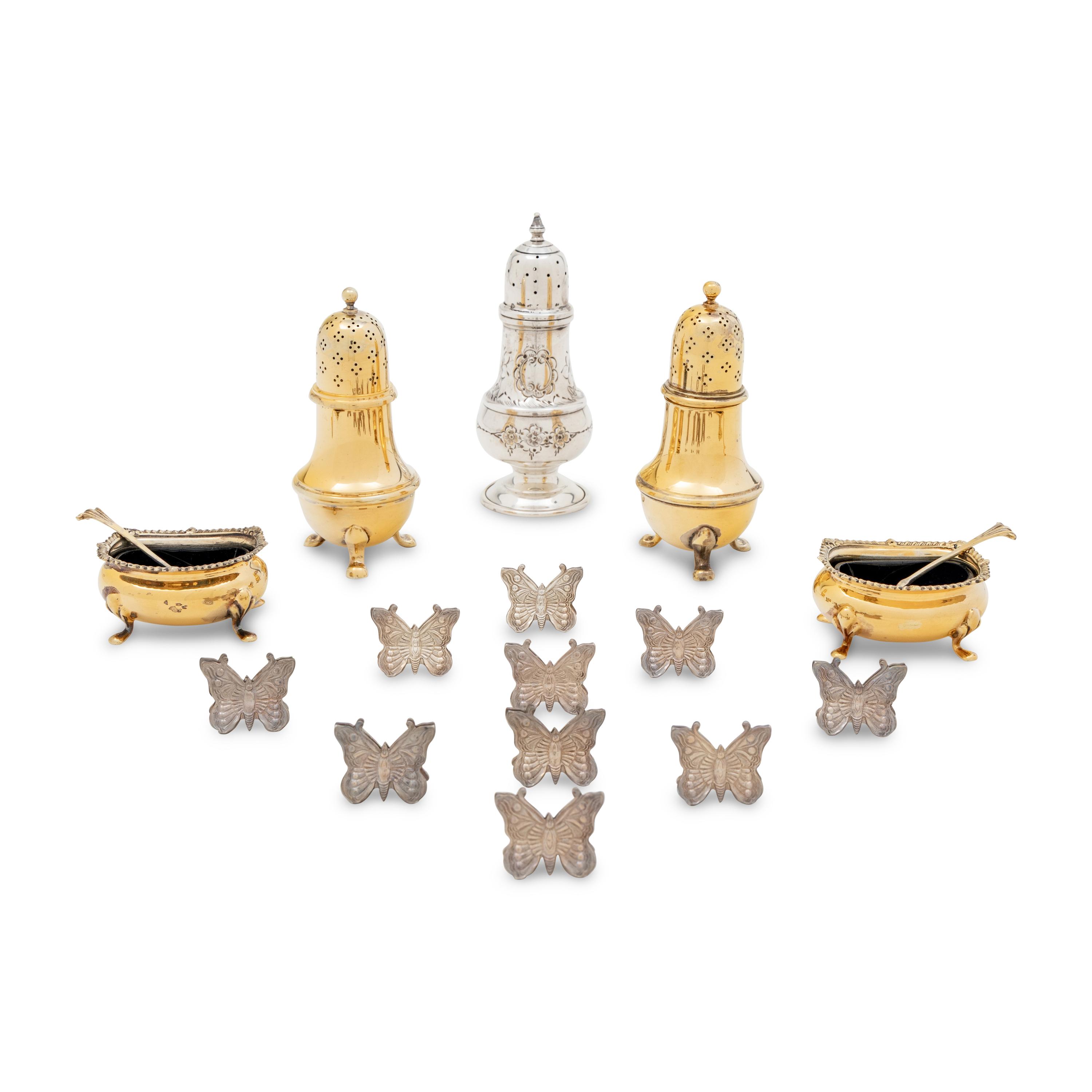A Group of Silver Table Articles