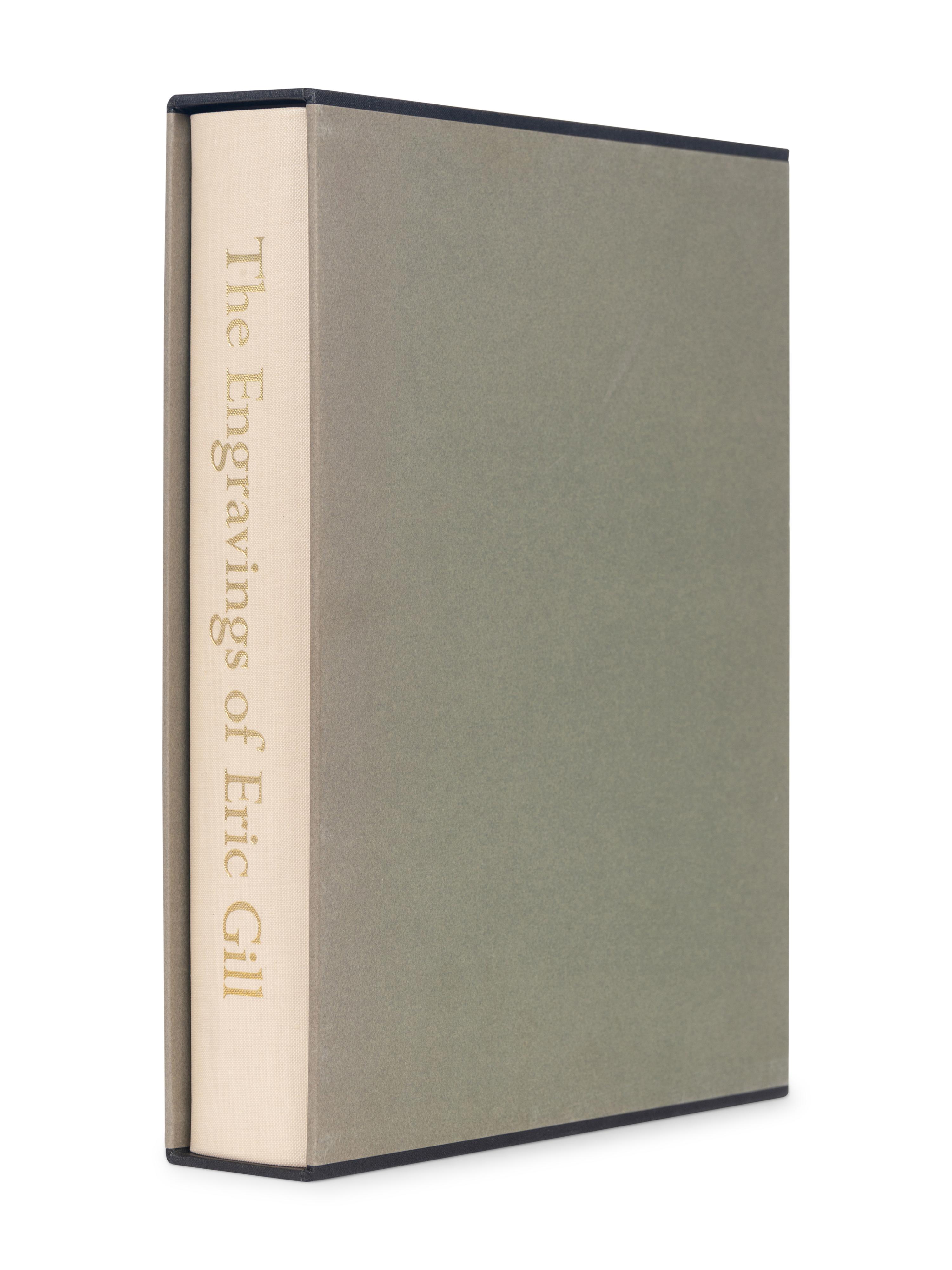 [SKELTON'S PRESS]. [GILL, Eric (1982-1940)]. – SKELTON, Christopher (1925-1992). The Engravings of Eric Gill. Wellingborough: Christopher Skelton, 1983.