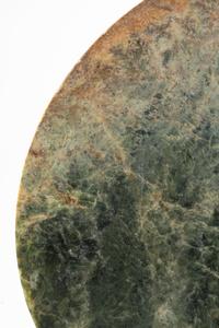 A Carved Hardstone Bi Disc