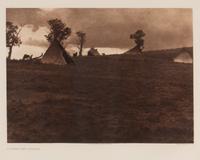A Hilltop Camp - Jicarilla, Plate 24