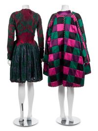 One Geoffrey Beene Dress and One Ensemble, Fall 1988