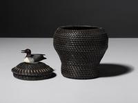 Baleen Basket, with Ted Mayac Jr. Loon Finial