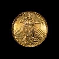 A United States 1927 Saint-Gaudens $20 Gold Coin