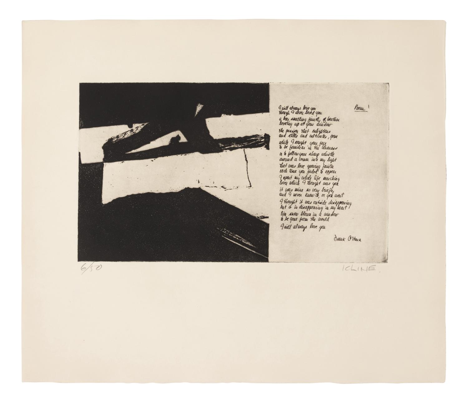 21 Etchings and Poems (complete portfolio of 21)