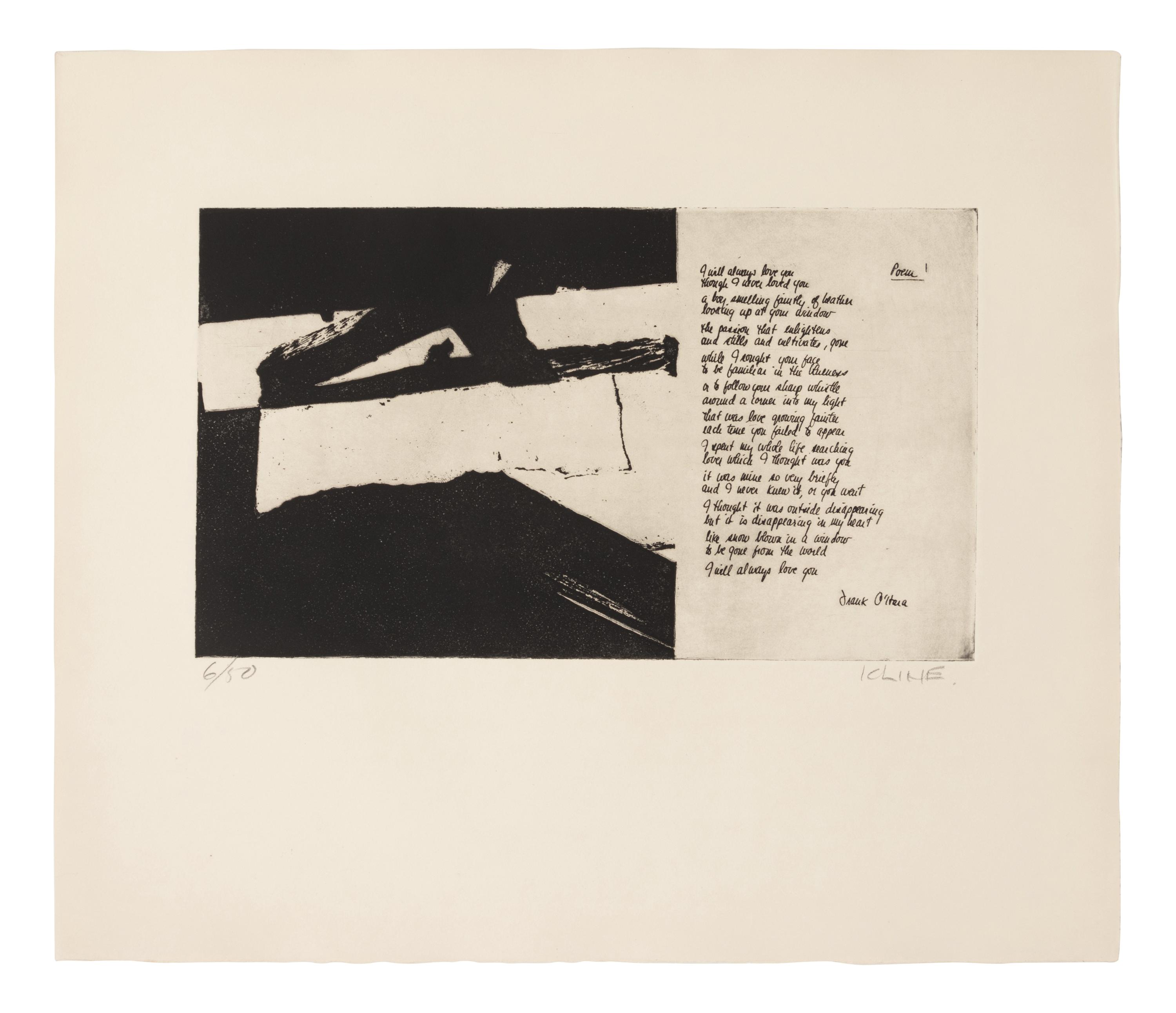 21 Etchings and Poems (complete portfolio of 21)